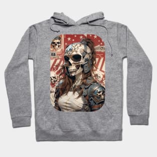 Skull girl Hoodie